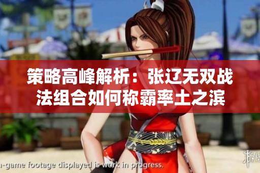 策略高峰解析：张辽无双战法组合如何称霸率土之滨