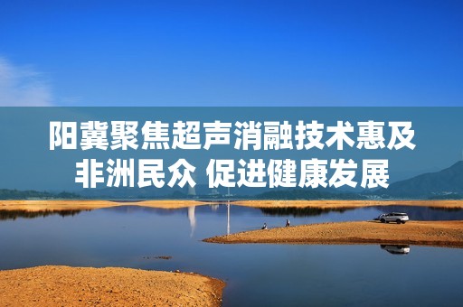 阳冀聚焦超声消融技术惠及非洲民众 促进健康发展