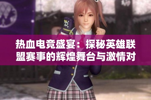 热血电竞盛宴：探秘英雄联盟赛事的辉煌舞台与激情对决