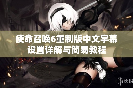 使命召唤6重制版中文字幕设置详解与简易教程
