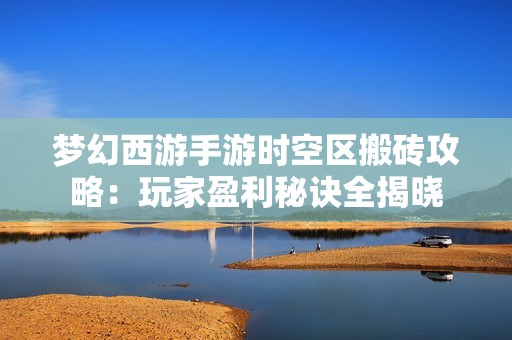梦幻西游手游时空区搬砖攻略：玩家盈利秘诀全揭晓