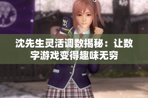 沈先生灵活调数揭秘：让数字游戏变得趣味无穷