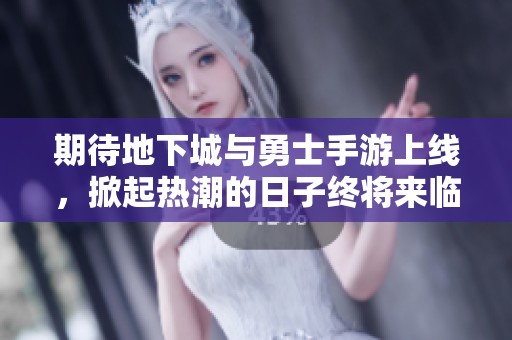 期待地下城与勇士手游上线，掀起热潮的日子终将来临