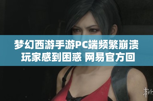 梦幻西游手游PC端频繁崩溃 玩家感到困惑 网易官方回应解答问题