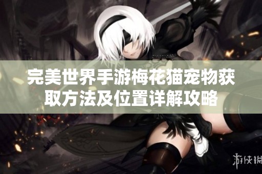 完美世界手游梅花猫宠物获取方法及位置详解攻略