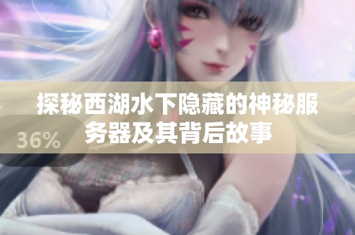 探秘西湖水下隐藏的神秘服务器及其背后故事