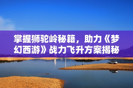 掌握狮驼岭秘籍，助力《梦幻西游》战力飞升方案揭秘
