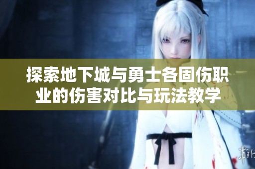 探索地下城与勇士各固伤职业的伤害对比与玩法教学