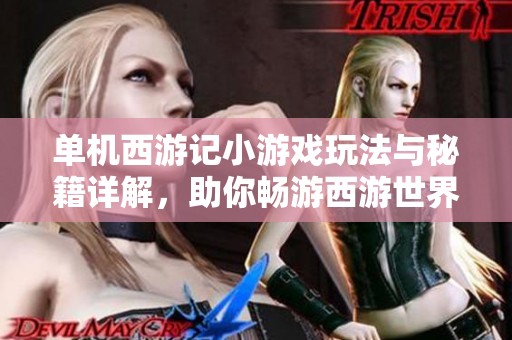 单机西游记小游戏玩法与秘籍详解，助你畅游西游世界