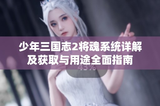 少年三国志2将魂系统详解及获取与用途全面指南