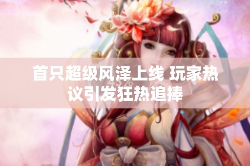 首只超级风泽上线 玩家热议引发狂热追捧