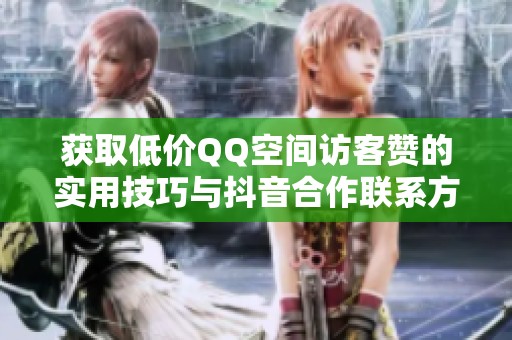 获取低价QQ空间访客赞的实用技巧与抖音合作联系方式分享