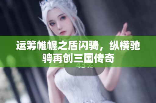 运筹帷幄之盾闪骑，纵横驰骋再创三国传奇