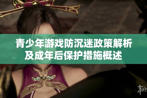 青少年游戏防沉迷政策解析及成年后保护措施概述