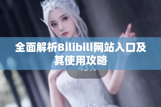 全面解析Bilibili网站入口及其使用攻略