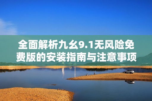 全面解析九幺9.1无风险免费版的安装指南与注意事项