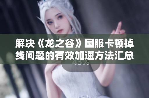 解决《龙之谷》国服卡顿掉线问题的有效加速方法汇总