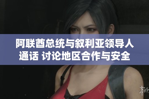 阿联酋总统与叙利亚领导人通话 讨论地区合作与安全问题
