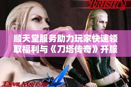 顺天堂服务助力玩家快速领取福利与《刀塔传奇》开服的重要性解析
