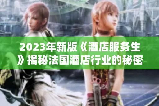 2023年新版《酒店服务生》揭秘法国酒店行业的秘密与挑战