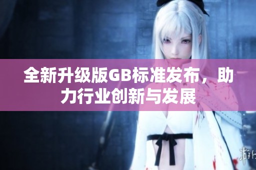 全新升级版GB标准发布，助力行业创新与发展