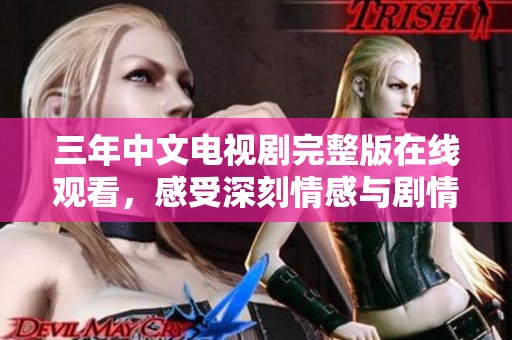 三年中文电视剧完整版在线观看，感受深刻情感与剧情魅力