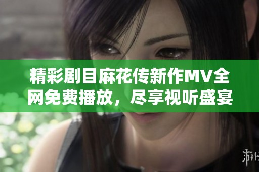 精彩剧目麻花传新作MV全网免费播放，尽享视听盛宴