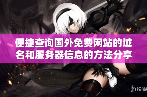 便捷查询国外免费网站的域名和服务器信息的方法分享