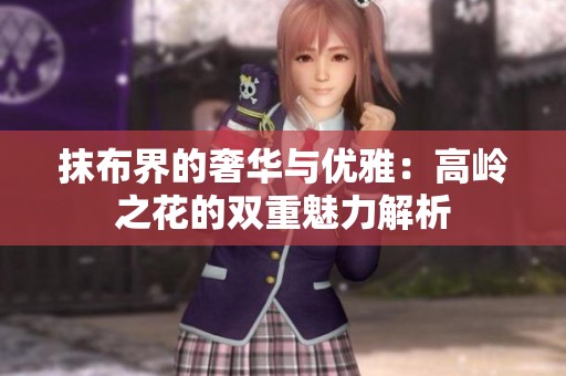 抹布界的奢华与优雅：高岭之花的双重魅力解析