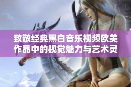 致敬经典黑白音乐视频欧美作品中的视觉魅力与艺术灵感