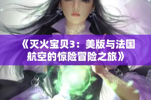 《灭火宝贝3：美版与法国航空的惊险冒险之旅》