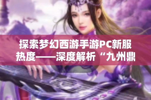 探索梦幻西游手游PC新服热度——深度解析“九州鼎”与“豪情重写”的魅力与火爆原因