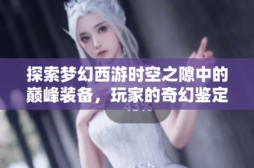 探索梦幻西游时空之隙中的巅峰装备，玩家的奇幻鉴定之旅全记录