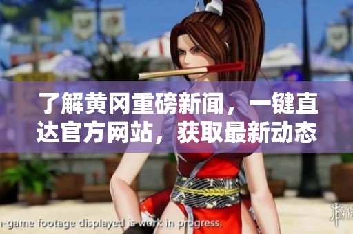 了解黄冈重磅新闻，一键直达官方网站，获取最新动态信息