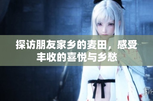 探访朋友家乡的麦田，感受丰收的喜悦与乡愁