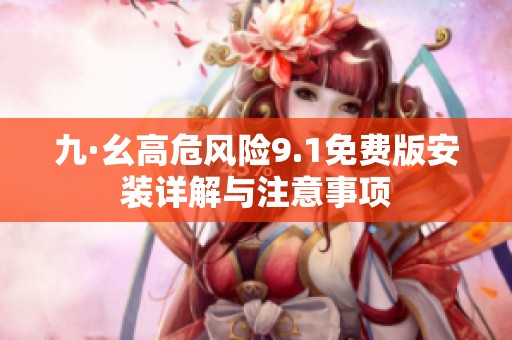 九·幺高危风险9.1免费版安装详解与注意事项