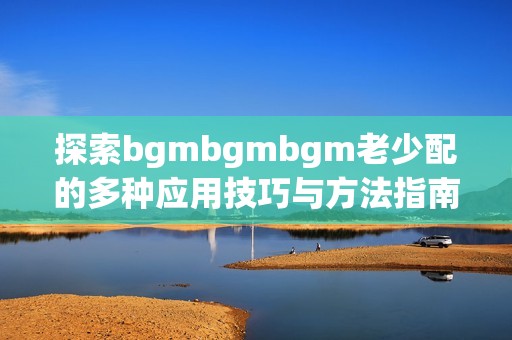 探索bgmbgmbgm老少配的多种应用技巧与方法指南