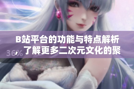 B站平台的功能与特点解析，了解更多二次元文化的聚集地