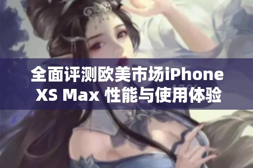 全面评测欧美市场iPhone XS Max 性能与使用体验分析