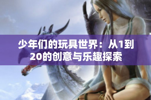 少年们的玩具世界：从1到20的创意与乐趣探索