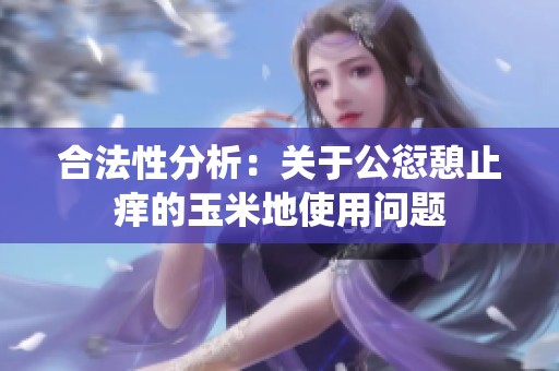 合法性分析：关于公愆憩止痒的玉米地使用问题