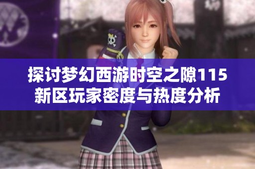 探讨梦幻西游时空之隙115新区玩家密度与热度分析