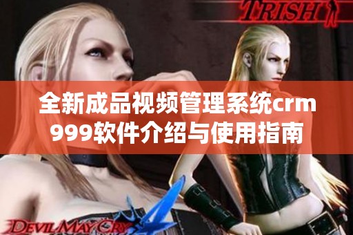全新成品视频管理系统crm999软件介绍与使用指南