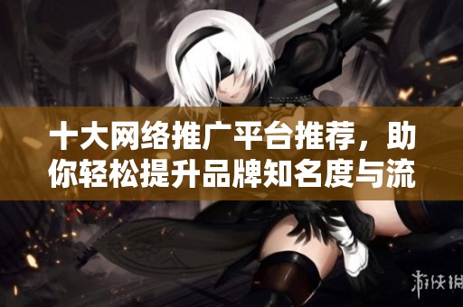 十大网络推广平台推荐，助你轻松提升品牌知名度与流量