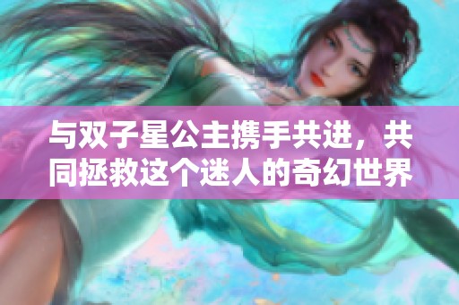 与双子星公主携手共进，共同拯救这个迷人的奇幻世界