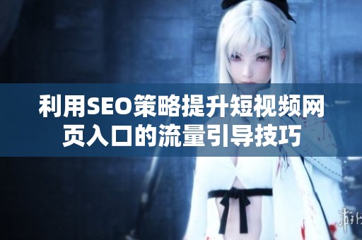 利用SEO策略提升短视频网页入口的流量引导技巧