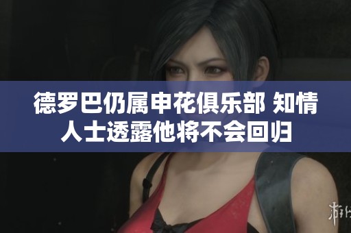 德罗巴仍属申花俱乐部 知情人士透露他将不会回归