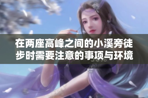 在两座高峰之间的小溪旁徒步时需要注意的事项与环境保护指南