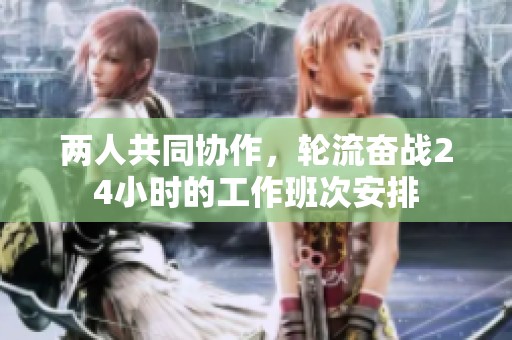 两人共同协作，轮流奋战24小时的工作班次安排