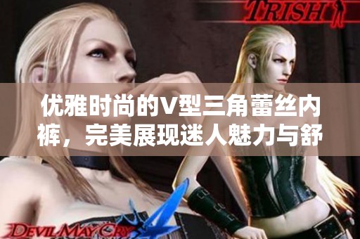 优雅时尚的V型三角蕾丝内裤，完美展现迷人魅力与舒适体验